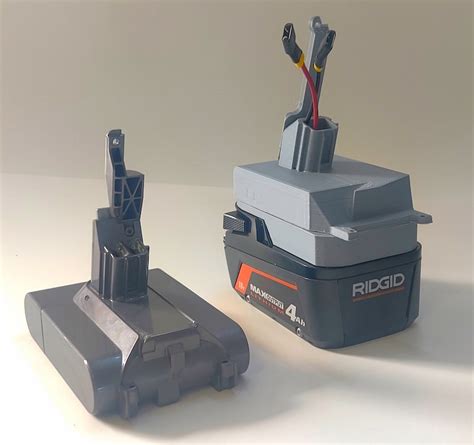 Dyson Ridgid Battery Adapter Power Wheel Adapter for Kobalt 24V Max Battery with Fuse.  Dyson Ridgid Battery Adapter